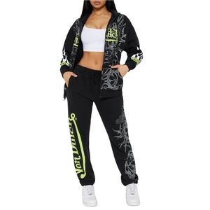 Von Dutch Car Show Jogger [Black/Green]